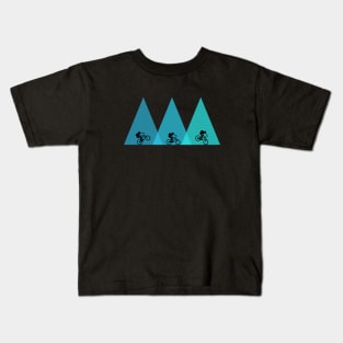 mountain bike mtb cycling gift cyclist mountain biking Kids T-Shirt